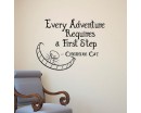 Every Adventure Requires a First Step Quote Decal Every Adventure Requires a First Step Quote Decal